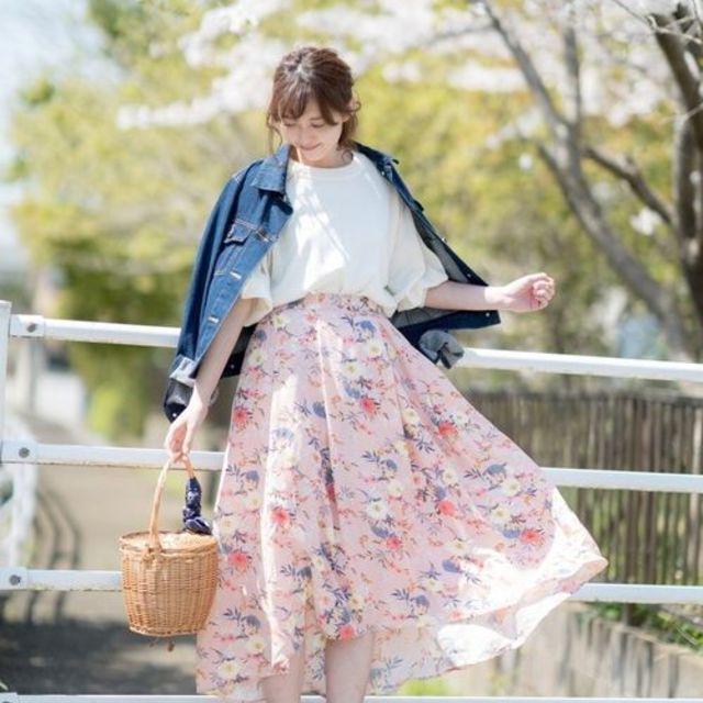 ตัวอย่าง ภาพหน้าปก:เสริมเสน่ห์สวยๆ สไตล์สาวญี่ปุ่น ด้วยไอเดีย 'กระโปรงลายดอก' มาแมทช์ชุดหวาน~♡ 