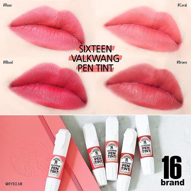 ตัวอย่าง ภาพหน้าปก:งานดีถึงแก่น! 16brand กลับมาอีกครั้ง ส่ง 'Valkwang Pen Tint' ลิป MLBB 4 เฉดสีใหม่ เลิฟเลย