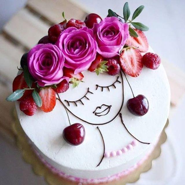 ภาพประกอบบทความ อลังกว่าใครเขา จากไอเดีย Floral Pretty Cake สวยงาม ✿ น่าหลงใหลเกินต้านทาน !!