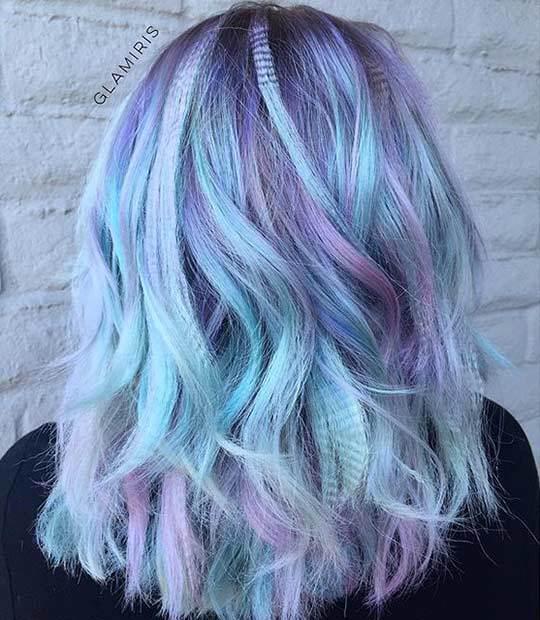 รูปภาพ:https://stayglam.com/wp-content/uploads/2016/03/glamiris-pastel-purple-and-blue-hair.jpg