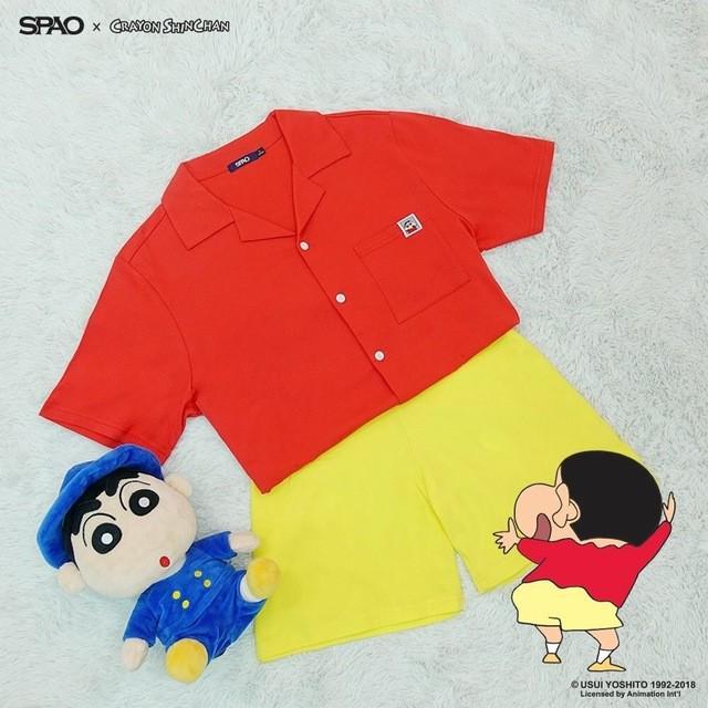 ตัวอย่าง ภาพหน้าปก:น่ารักอีกแล้ว! ร้าน SPAO เกาหลี ออกไอเทมใหม่ ‘ชุดนอนชินจัง’ เสื้อแดง+กางเกงเหลือง
