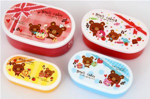 รูปภาพ:https://kawaii.kawaii.at/img/Bento-Box-4-pcs-bear-cake-kawaii-Lunch-Box-cute-78060-1.jpg