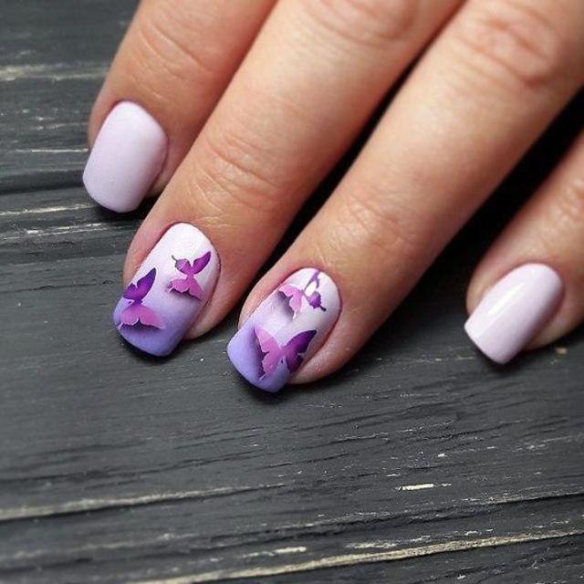 ภาพประกอบบทความ "Purple nail design" ไอเดียเพ้นท์เล็บโทนสีม่วงแนวใหม่สำหรับสาวเอเชีย 😘 