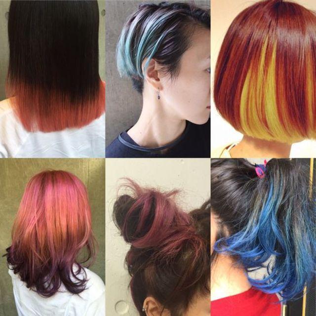 ตัวอย่าง ภาพหน้าปก:แชร์ไอเดีย 'colorful hair' ย้อมผมสวยสดใส สไตล์สาวญี่ปุ่น #Dontmiss!