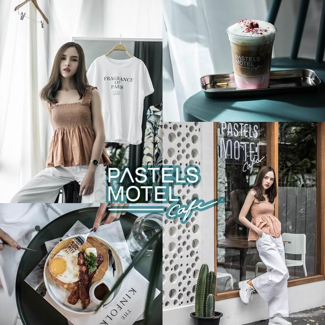 ตัวอย่าง ภาพหน้าปก:เที่ยวคาเฟ่ minimal แบบเกาหลีที่ 'Pastels Motel Cafe' คาเฟ่ทองหล่อเปิดใหม่ ช้อปเสื้อผ้าก็ได้ ชิมของอร่อยก็มี!