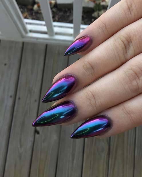 รูปภาพ:https://stayglam.com/wp-content/uploads/2017/12/Chrome-Mermaid-Nails.jpg