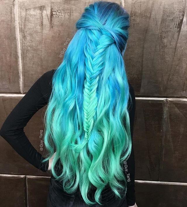 รูปภาพ:https://thecuddl.com/images/2018/04/49-cool-hair-color-idea-thecuddl.jpg