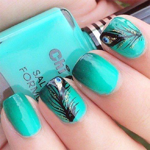 รูปภาพ:https://www.fashionlady.in/wp-content/uploads/2015/09/peacock-nail-arts.jpg