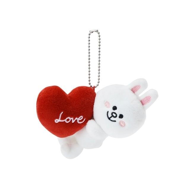 รูปภาพ:https://ssl.pstatic.net/linefriends/wp-content/uploads/2018/07/1200_BAG-CHRAM_12CM_HEART-CONY_8809573078629-01-960x960.jpg