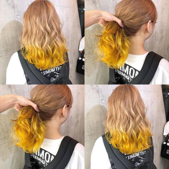 ตัวอย่าง ภาพหน้าปก:แชร์วนไป กับไอเดีย "สีผม" ของสาวผมประบ่า จาก IG : shachu_hair