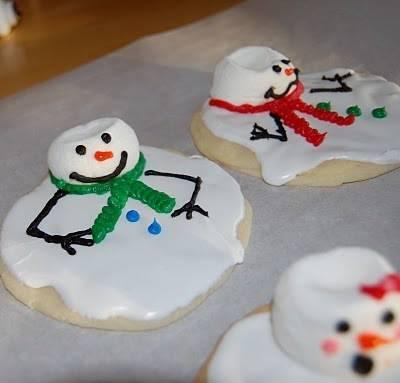 รูปภาพ:http://cf.iheartnaptime.net/wp-content/uploads/2011/12/Melted-Snowman-Cookies.jpg