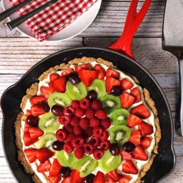 ตัวอย่าง ภาพหน้าปก:รวมไอเดีย พิซซ่าหน้าผลไม้(Fruit Pizza) อร่อย ดีต่อสุขภาพ