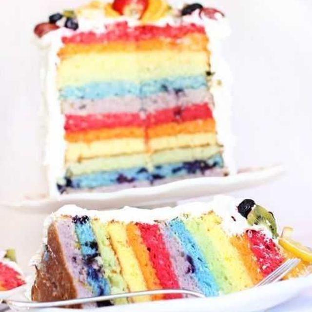 ตัวอย่าง ภาพหน้าปก:ไอเดียชวนฟาดเรียบ!! 20 เค้กสวยสไตล์ Rainbow Layer เอาใ้ห้สุด แล้วทานอีกๆ จ้า