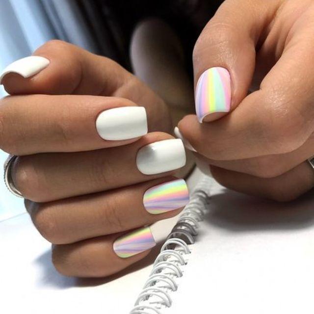 ตัวอย่าง ภาพหน้าปก:อัพออร่าให้เล็บสวย!! 20 ไอเดีย White Summer Nails เน้นสีขาว ดูดี ใส่ชุดไหนก็เข้ากัน