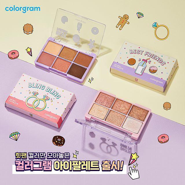 ภาพประกอบบทความ อายแชโดว์สวยๆ กับพาเลทคิ้วท์ๆ ใหม่ 'Colorgram Hit Pan Eye Palette' มี 2 สี งานดี แถมน่ารัก เลิฟเลยค่ะ!