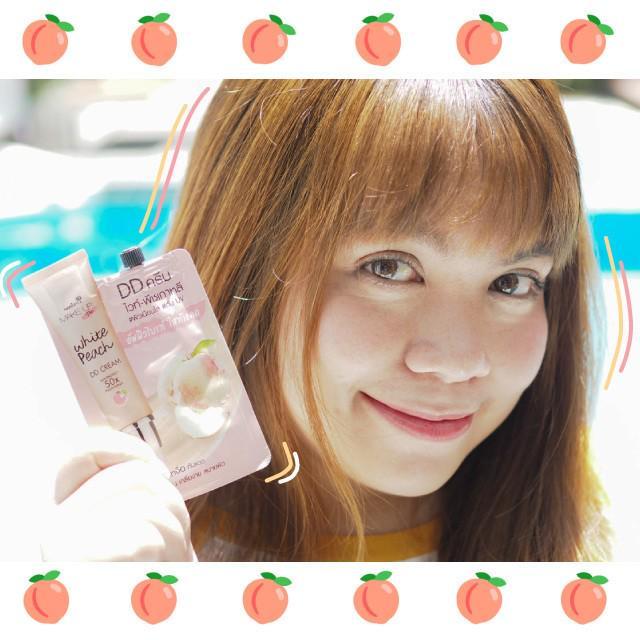ภาพประกอบบทความ [รีวว] เบลอรู คุมมัน กันแดด ในซองเดียวกับ Nami Make Up Pro White Peach DD Cream 🍑