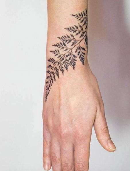 รูปภาพ:https://tattooblend.com/wp-content/uploads/2016/03/fern-tattoo-design.jpg