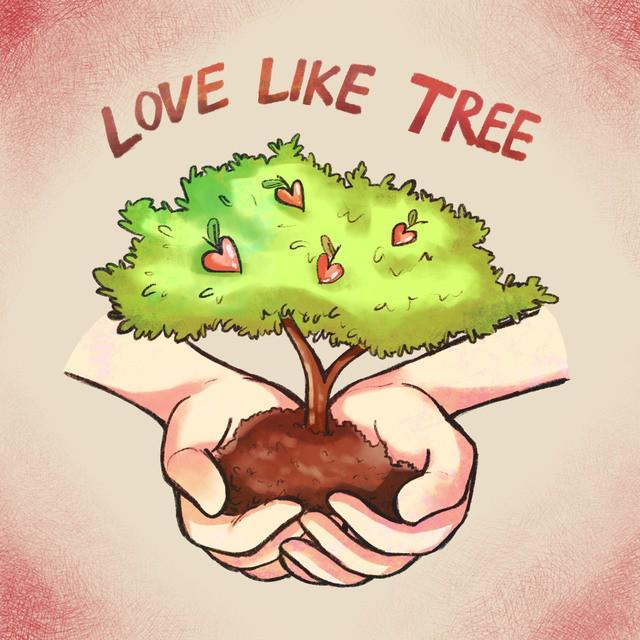 ตัวอย่าง ภาพหน้าปก:Love like รักของฉันเปรียบได้กับ..... ตอน รักก็เหมือนกันต้นไม้