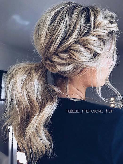 รูปภาพ:https://stayglam.com/wp-content/uploads/2018/09/Relaxed-Large-Braid-and-Ponytail.jpg