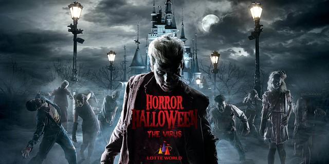 รูปภาพ:https://www.habkorea.net/wp-content/uploads/2018/08/Lotte-World-Horror-Halloween-The-Virus.jpg