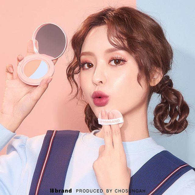 ภาพประกอบบทความ พัฟรูปหัวใจสุดคิ้วท์! '16BRAND Tone Shake Essence Pact' ไอเทมสุดปัง ตบปุ๊บ สวยปั๊บ หน้าปิ๊งแบบสาวเกาเลยจ้า!