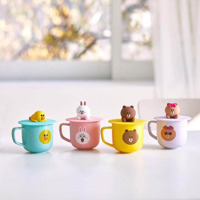 ตัวอย่าง ภาพหน้าปก:4 คาแรคเตอร์จาก Line Friends เผยโฉม Mug Cup Cover Set ของสะสมใหม่ น่าซื้อสะสม!