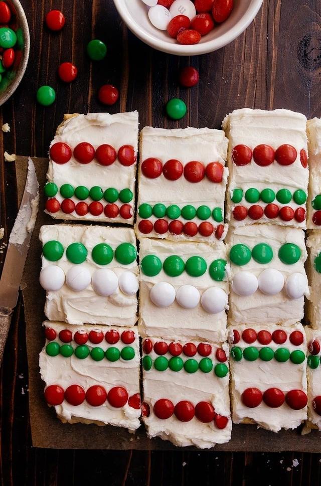 รูปภาพ:https://www.dessertfortwo.com/wp-content/uploads/2017/12/christmas-sugar-cookie-bars-recipe-3.jpg