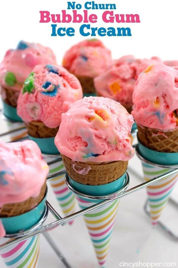 รูปภาพ:https://cincyshopper.com/wp-content/uploads/2015/07/No-Churn-Bubble-Gum-Ice-Cream-7.jpg
