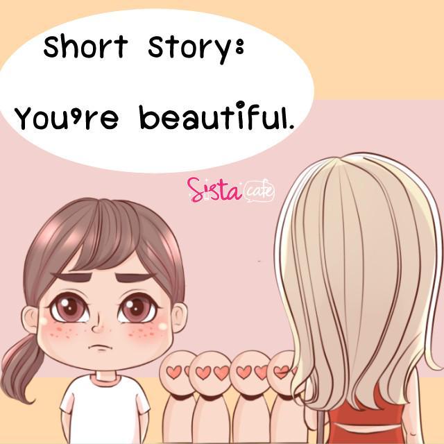 ตัวอย่าง ภาพหน้าปก:Short Story: you're beautiful