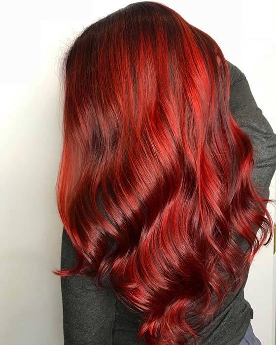 รูปภาพ:https://stayglam.com/wp-content/uploads/2018/12/Spicy-Red-Hair.jpg