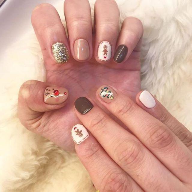 ตัวอย่าง ภาพหน้าปก:ส่องไอเดียเล็บกลิ่นอายเทศกาล 'Christmas Looks' แบบสาวเกาหลี IG : myjju_nail