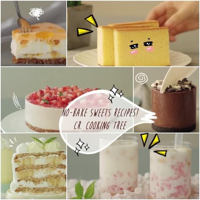 ตัวอย่าง ภาพหน้าปก:7 'สูตรขนม No-Bake Bakery' ทำง่าย ไม่ง้อเตาอบ จาก Youtuber เกาหลี: Cooking tree 쿠킹트리