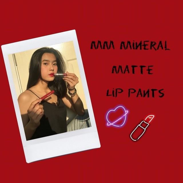 ภาพประกอบบทความ Review :lip MM Mineral Matte Lip Pants by Babybright 💄