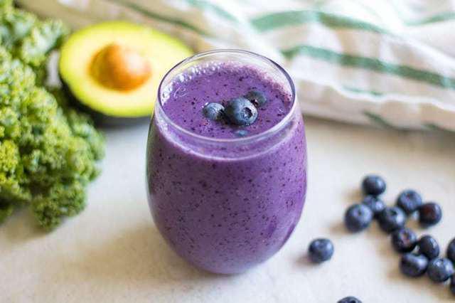 รูปภาพ:https://amindfullmom.com/wp-content/uploads/2015/05/Blueberry-Banana-Smoothie.jpg