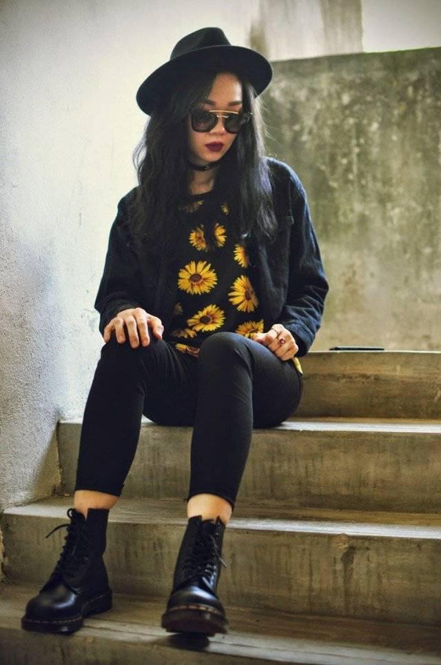 รูปภาพ:http://ninjacosmico.com/wp-content/uploads/2015/06/Grunge-Outfit-with-Oasap-Sunglasses-680x1024.jpg