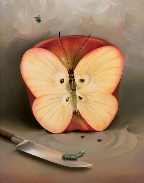 รูปภาพ:https://themindsjournal.com/wp-content/uploads/2017/08/Butterfly-Apple-by-Vladimir-Kush.jpg