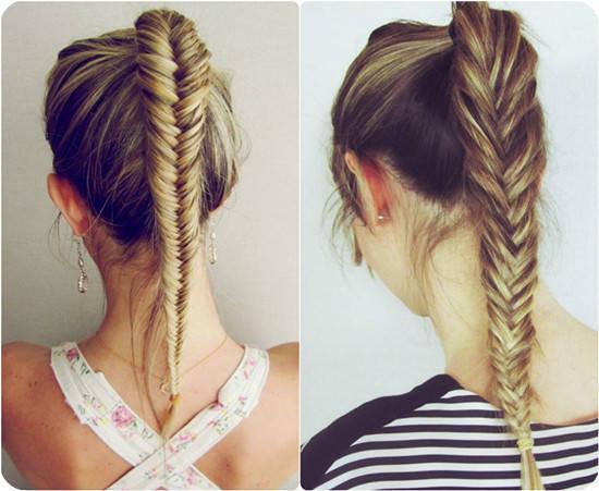 รูปภาพ:http://blog.vpfashion.com/wp-content/uploads/2013/08/high-ponytail-with-fish-braid-by-clip-in-ombre-color-hair-extension.jpg