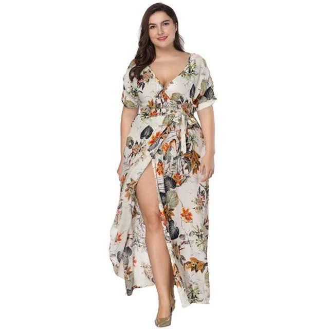 รูปภาพ:https://thai.bestpriceupdate.com/cf/1050/cdn/HTB1vYsosFGWBuNjy0Fbq6z4sXXa0/Plus-Size-Floral-Print-Boho-Dress-2018-Fashion-Women-Summer-Short-Sleeve-V-Neck-Wrap-Dress.jpg