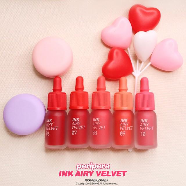 ตัวอย่าง ภาพหน้าปก:เติมความน่ารักสไตล์สาวคิดบวก 'Peripera Ink Airy Velvet Tint' 5 สีใหม่ สดใส ซอฟต์ๆ เหมาะกับหน้าร้อนสุดๆ