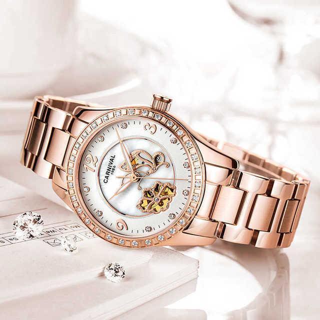 รูปภาพ:https://ae01.alicdn.com/kf/HTB1q4hqjVooBKNjSZPhq6A2CXXaF/2018-Women-Watch-Famous-Brand-Carnival-Rose-Gold-Luxury-Skeleton-Clock-Mechanical-Watch-Diamond-Woman-Fashion.jpg_q50.jpg