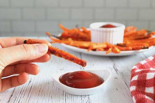 รูปภาพ:https://healyeatsreal.com/wp-content/uploads/2014/04/Carrot-fries-recipe.jpg