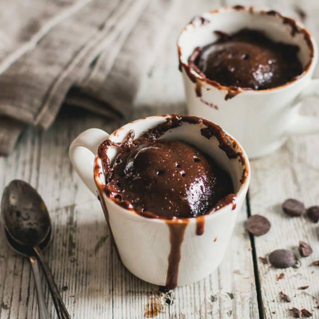 ตัวอย่าง ภาพหน้าปก:สูตรเค้กไมโครเวฟ Mug Cake เค้กช็อกโกแลตทำง่ายใน 1 นาที