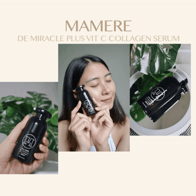 ตัวอย่าง ภาพหน้าปก:MAMERE SERUM เซรั่มที่ตอบโจทย์ทุกปัญหาผิว มีผิวดีได้ง่ายๆ ครบจบในขวดเดียว 