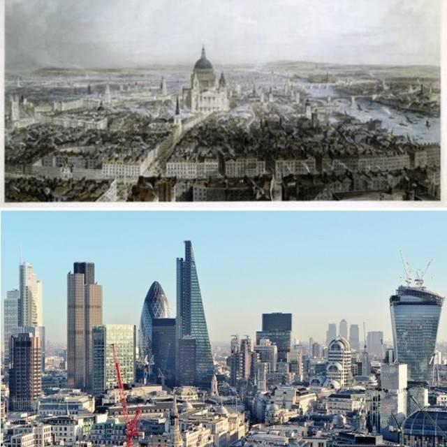 ภาพประกอบบทความ 19 ภาพความแตกต่างของเมือง จากอดีตถึงปัจจุบัน เปลี่ยนไปจนต้องตะลึง!!