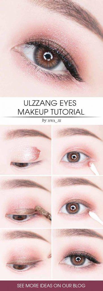 รูปภาพ:https://glaminati.com/wp-content/uploads/2019/04/ulzzang-trend-eyes-diy-makeup-tutorial-363x1024.jpg