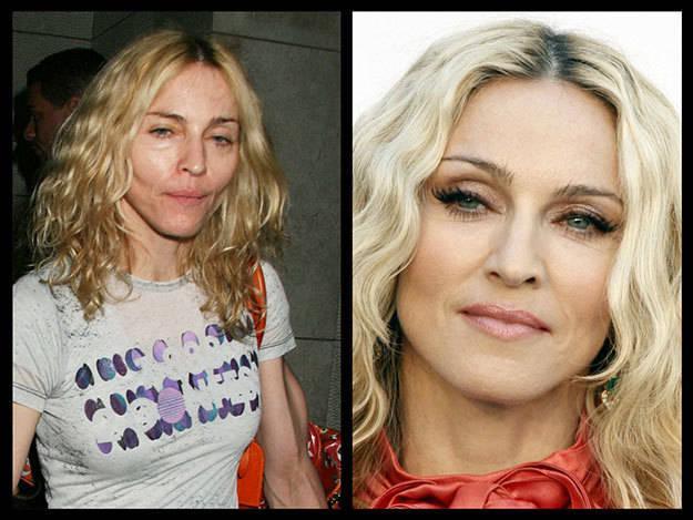 รูปภาพ:http://stayglam.com/wp-content/uploads/2014/06/Madonna-Without-Makeup.jpg