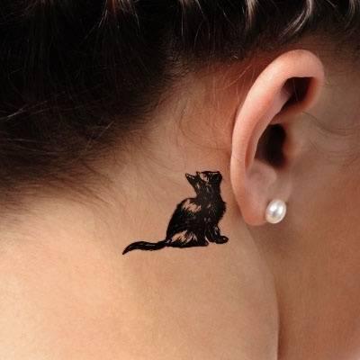 รูปภาพ:http://www.buzzle.com/images/tattoos/animal-tattoos/woman-with-cat-tattoo-behind-the-ear.jpg