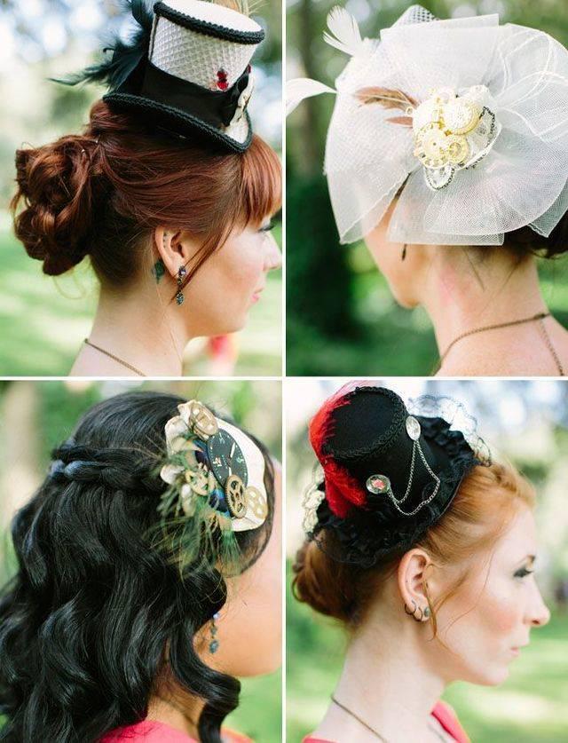 รูปภาพ:http://www.deerpearlflowers.com/wp-content/uploads/2015/05/steampunk-bridesmaid-hairpieces.jpg