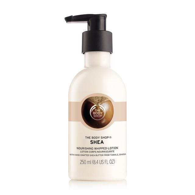 รูปภาพ:https://assets.thebodyshop.com/medias/shea-nourishing-body-lotion-1095707-sheanourishingwhippedlotion250ml-1-640x640.jpg?context=product-images/h43/hc3/44741635932190/shea-nourishing-body-lotion-1095707-sheanourishingwhippedlotion250ml_1-640x640.jpg