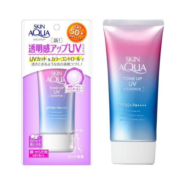 รูปภาพ:https://cdn.shopify.com/s/files/1/2169/0727/products/ROHTO-Skin-Aqua-New-Sunscreen-Tone-Up-UV-Essence-SPF50-Made-in-Japan_1200x.jpg?v=1552022531